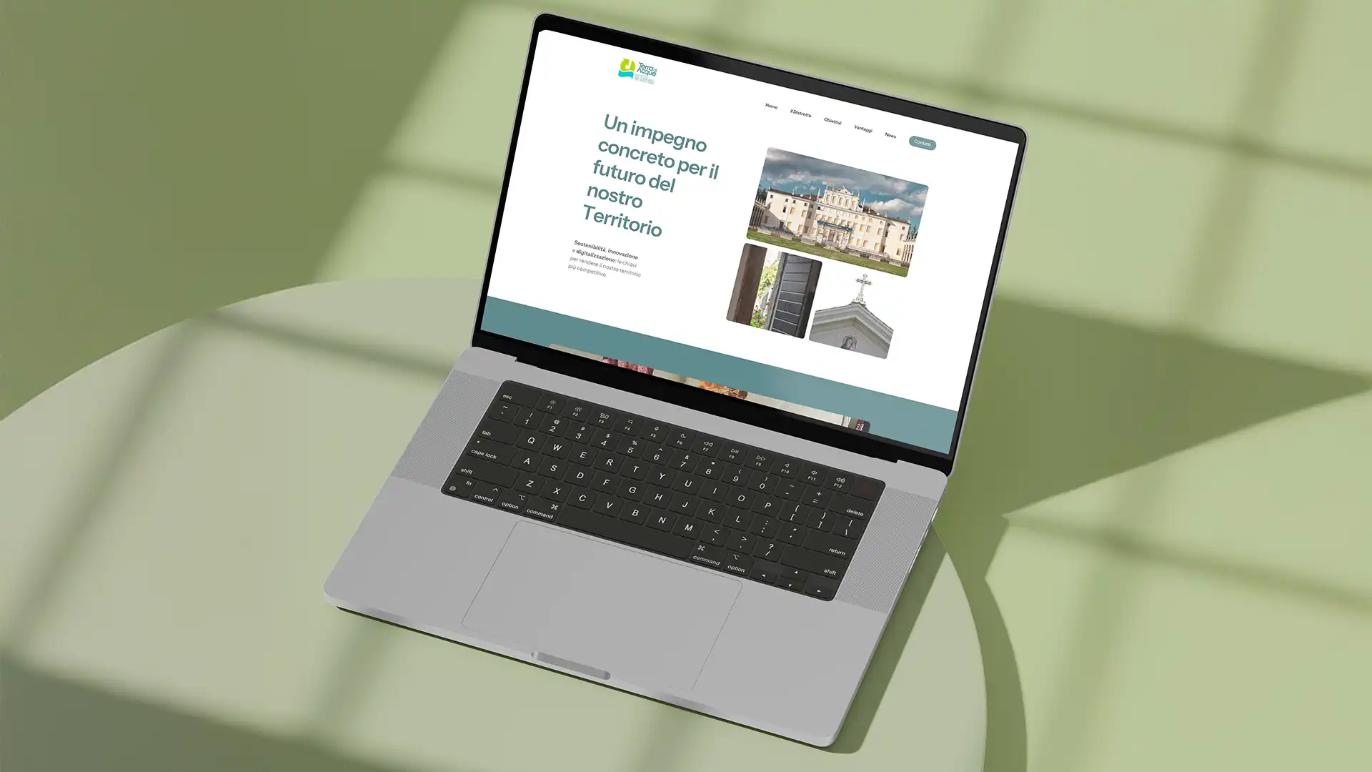 Sito Desktop Distretto Terra di Acque